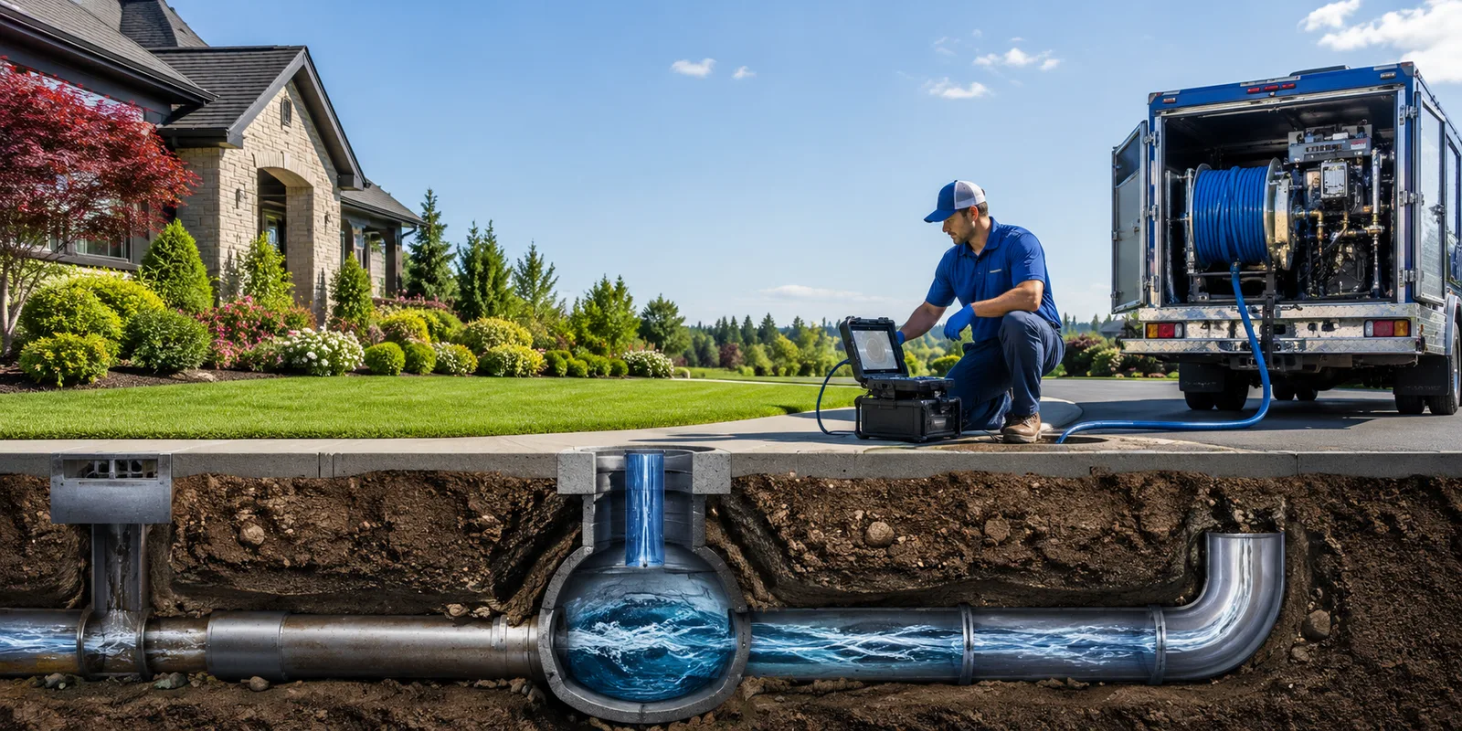 Drainage restoration information for New Burnside, IL